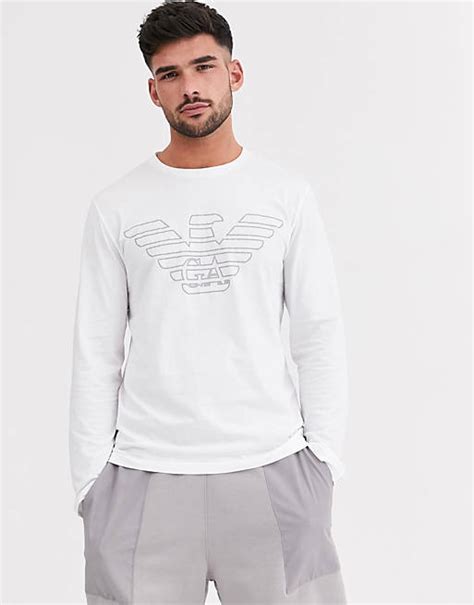 playera emporio armani linea del aguila